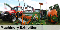 Machinery exhibition at the National Ploughing Championship Machinery exhibition at the National Ploughing Championship