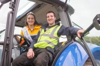 Rose of Tralee Jennifer Byrne, Offaly with Jason Holohan, WR Shaw