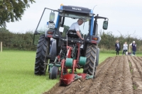 Eamonn Treacy, Carlow on his way to the senior conventional title at the National Ploughing Championships at Ratheniska.Picture: Alf Harvey/hrphoto.ie
