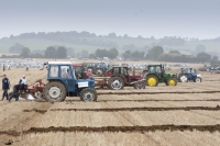 Ploughing underway on day 1 at the National Ploughing Championships at Ratheniska, Co Laois.
Picture: Alf Harvey/hrphoto.ie