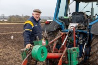 DJ McHugh ploughing at the Laois Ploughing match on the lands of the Duggan family in Durrow.
Photo: Alf Harvey.