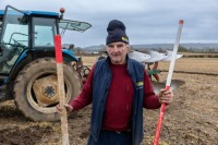 Tom Cushen from Portlaoise ploughing in the Senior Reversible at the South Laois Ploughing match on the lands of the Duggan family in Durrow.
Photo: Alf Harvey.